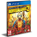 Borderlands 3 - Edição Super Deluxe Ps4 e Ps5  Mídia Digital Português
